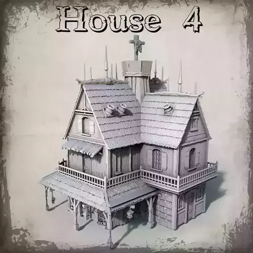 Pirate House 3D print model