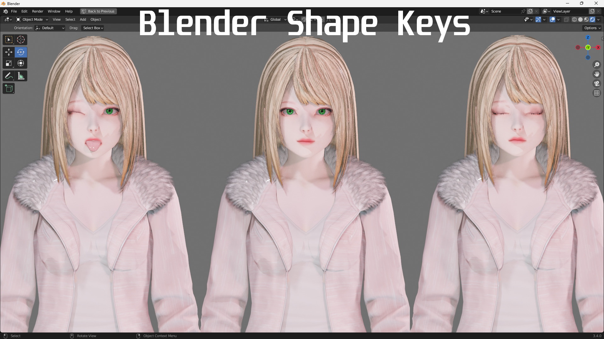 Casual clothes 0019 - Rig -Unreal - Unity - Blender - Animated Low-poly 3D model_6