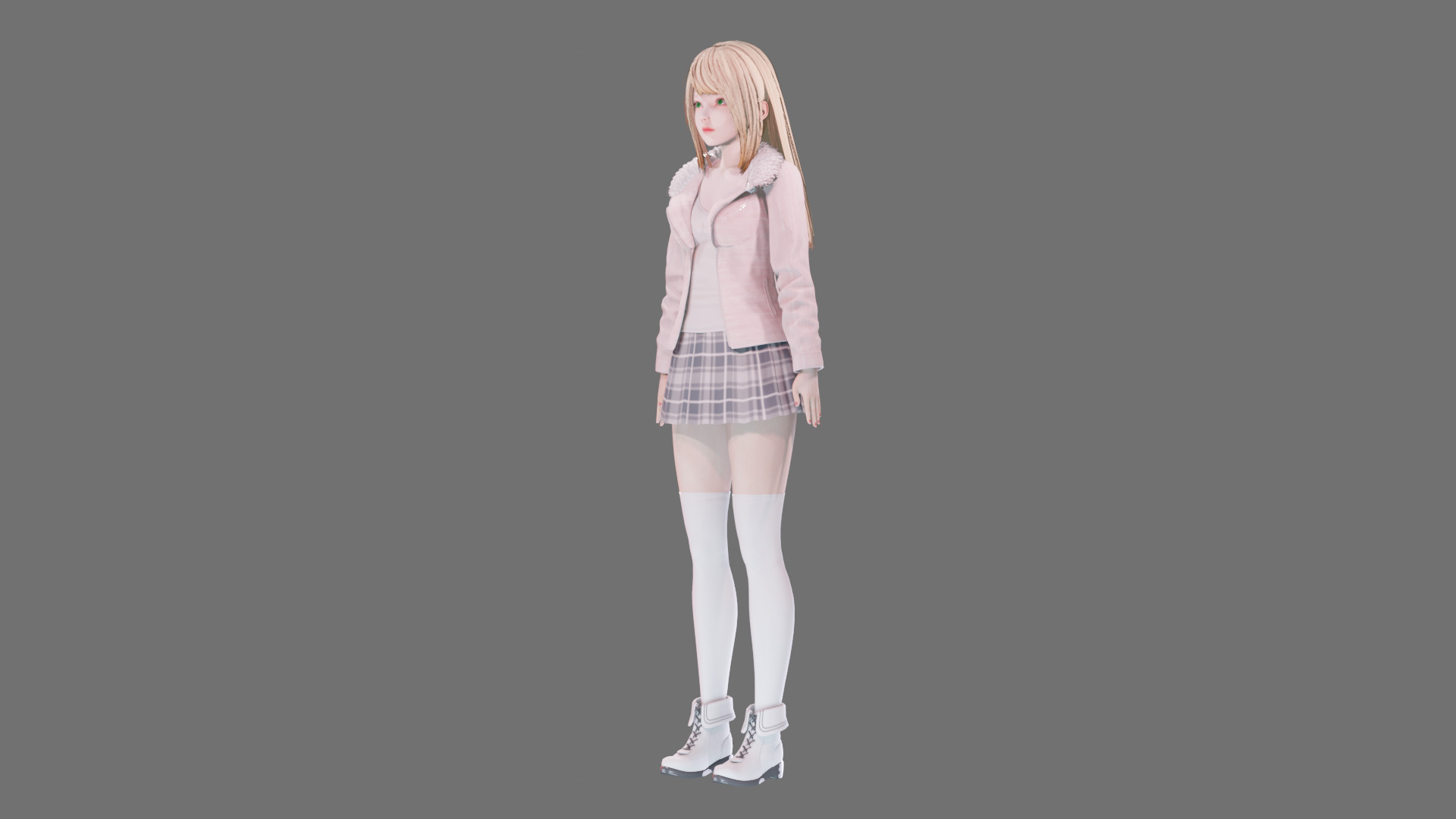 Casual clothes 0019 - Rig -Unreal - Unity - Blender - Animated Low-poly 3D model_15