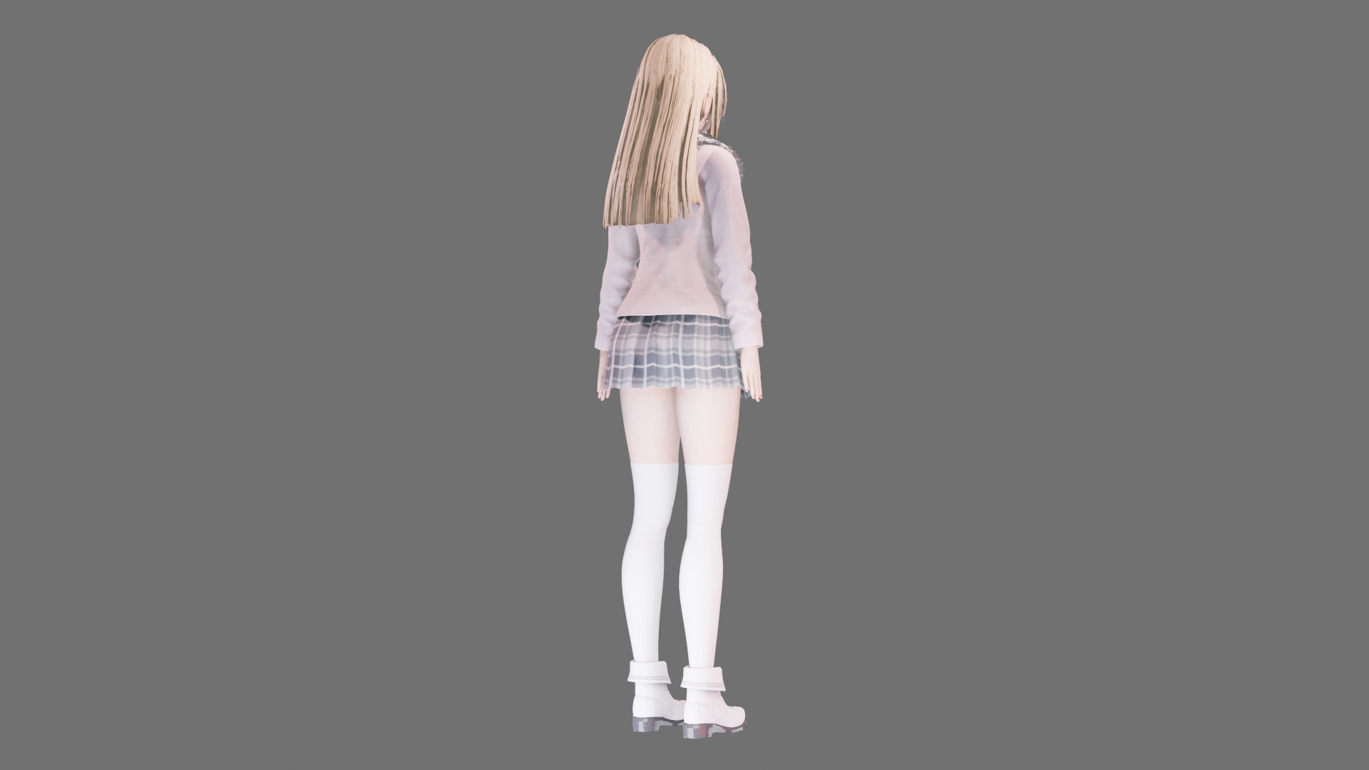 Casual clothes 0019 - Rig -Unreal - Unity - Blender - Animated Low-poly 3D model_32
