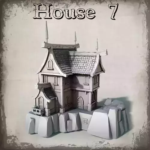 Pirate House 3D print model