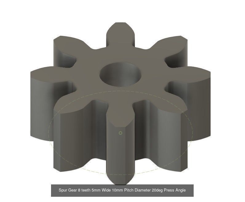 Small Functional Spur Gear Collection _10