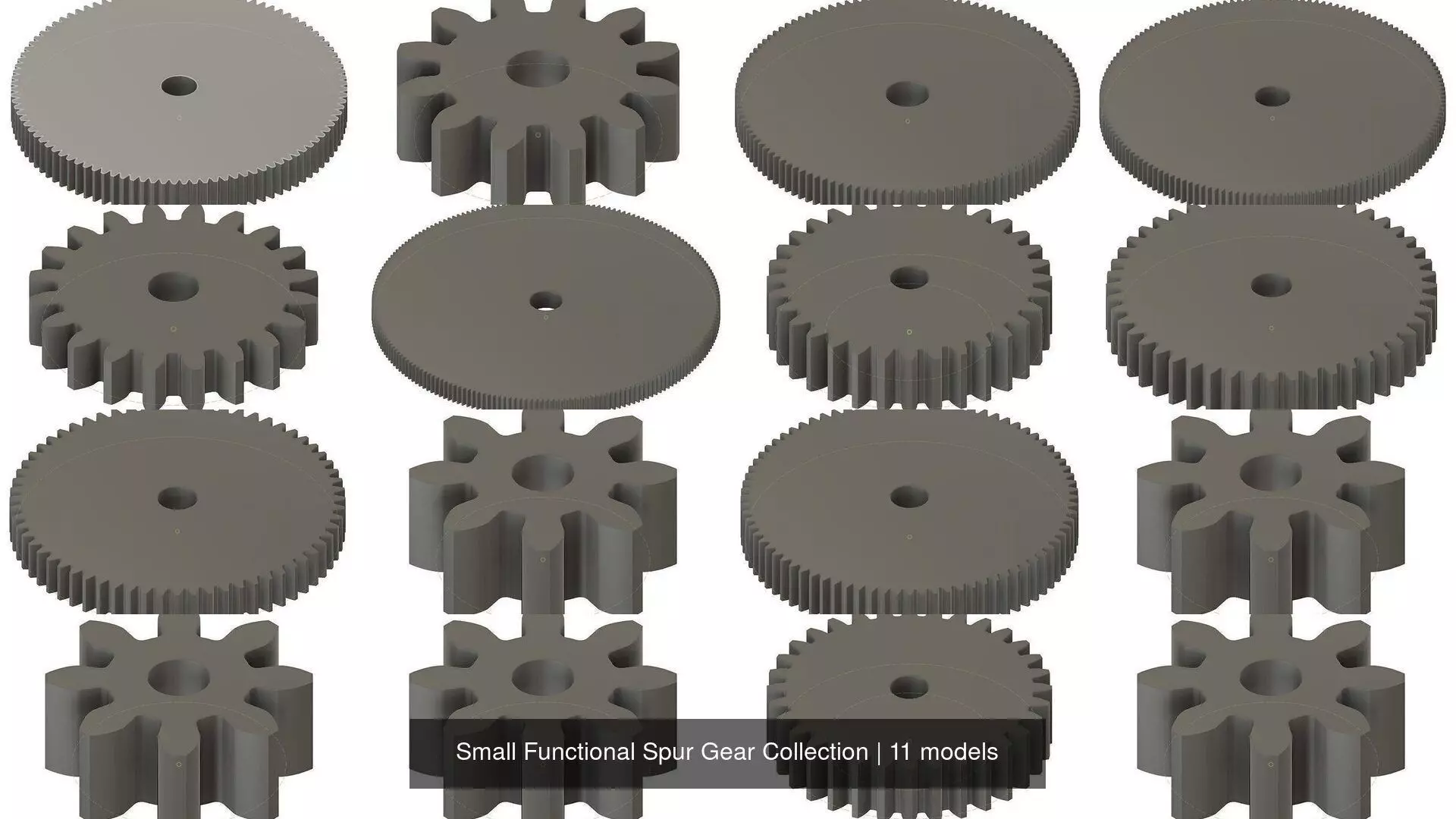Small Functional Spur Gear Collection _0