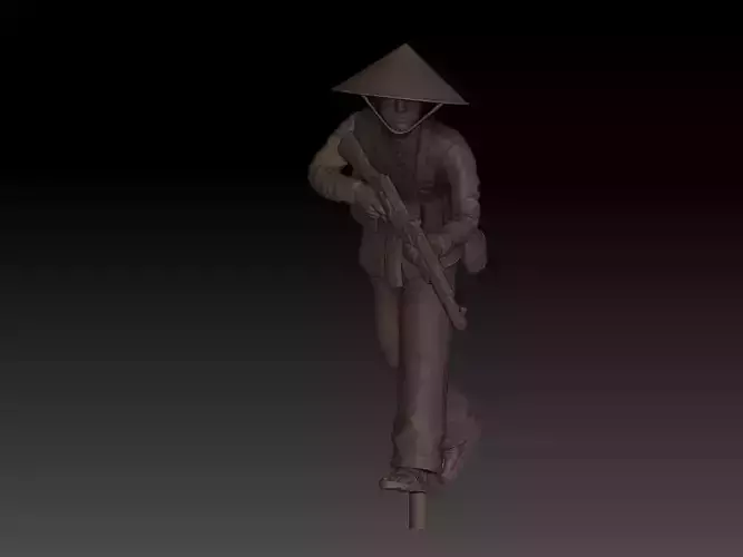VIETNAM VIETCONG v6 3D print model
