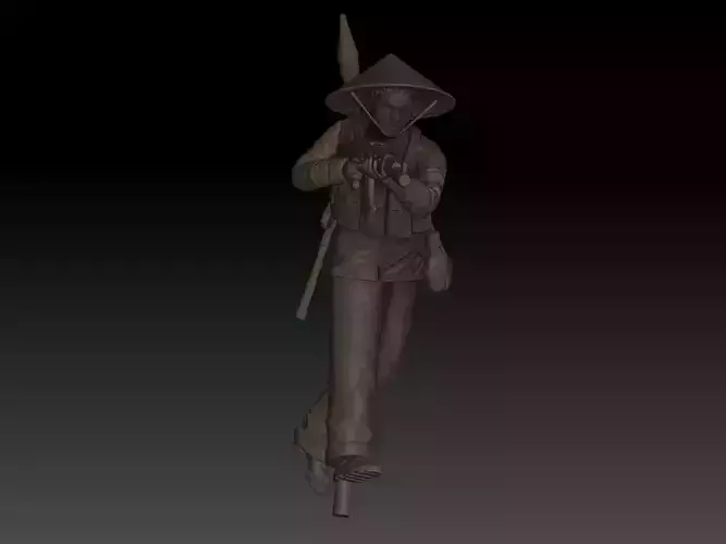 VIETNAM VIETCONG v9 3D print model