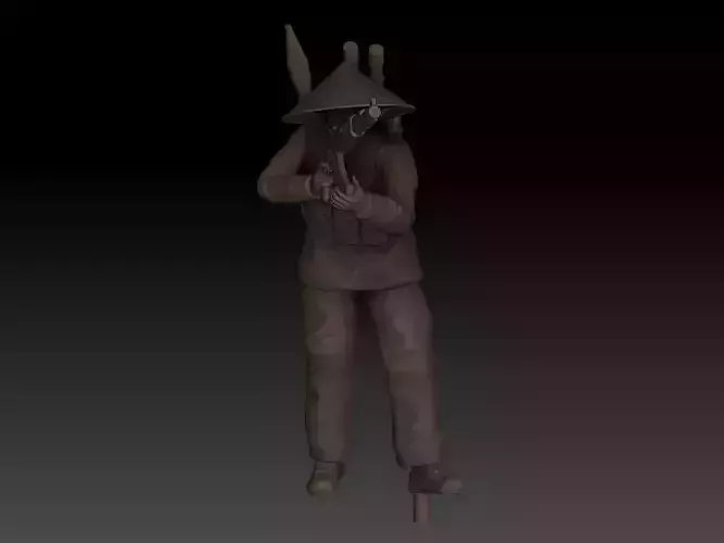 VIETNAM VIETCONG v10 3D print model