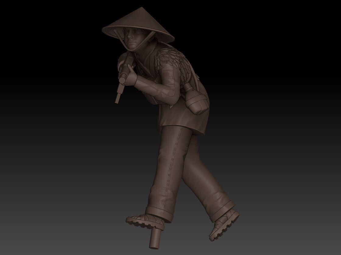 VIETNAM VIETCONG v12 3D model 3D printable | CGTrader