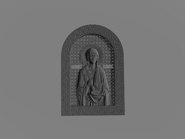 virgin mary Free 3D print model