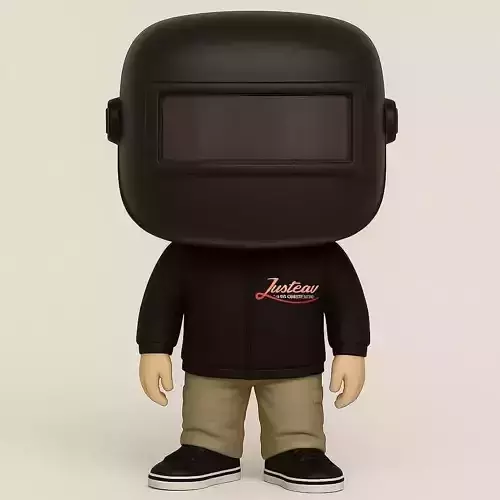 3D BOUBOU TOY FIGURINE FOR 3D PRINTING