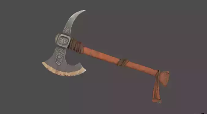 High Poly Detailed Arrow Quiver Fantasy 3D Model