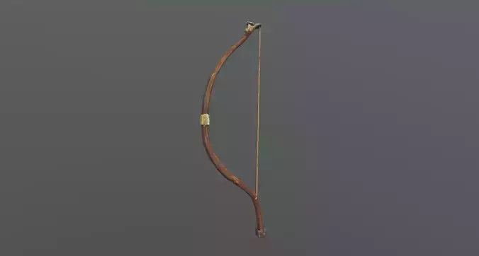 Bow High Quality Game Ready 3D Model