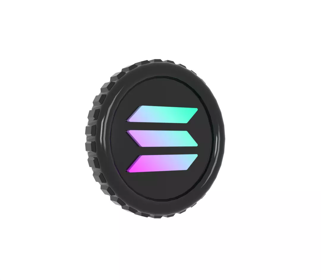 Solana - Coin 3D model | CGTrader