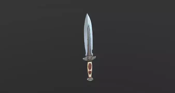 Dagger Game-Ready 3D Weapon Model