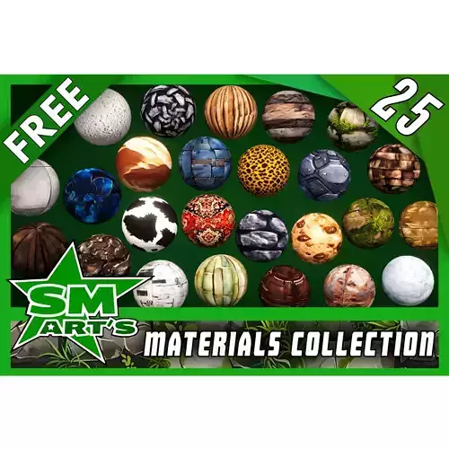 Free Stylized Materials Pack Texture