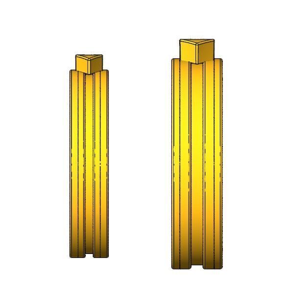 Couple Ring 3D print model_12