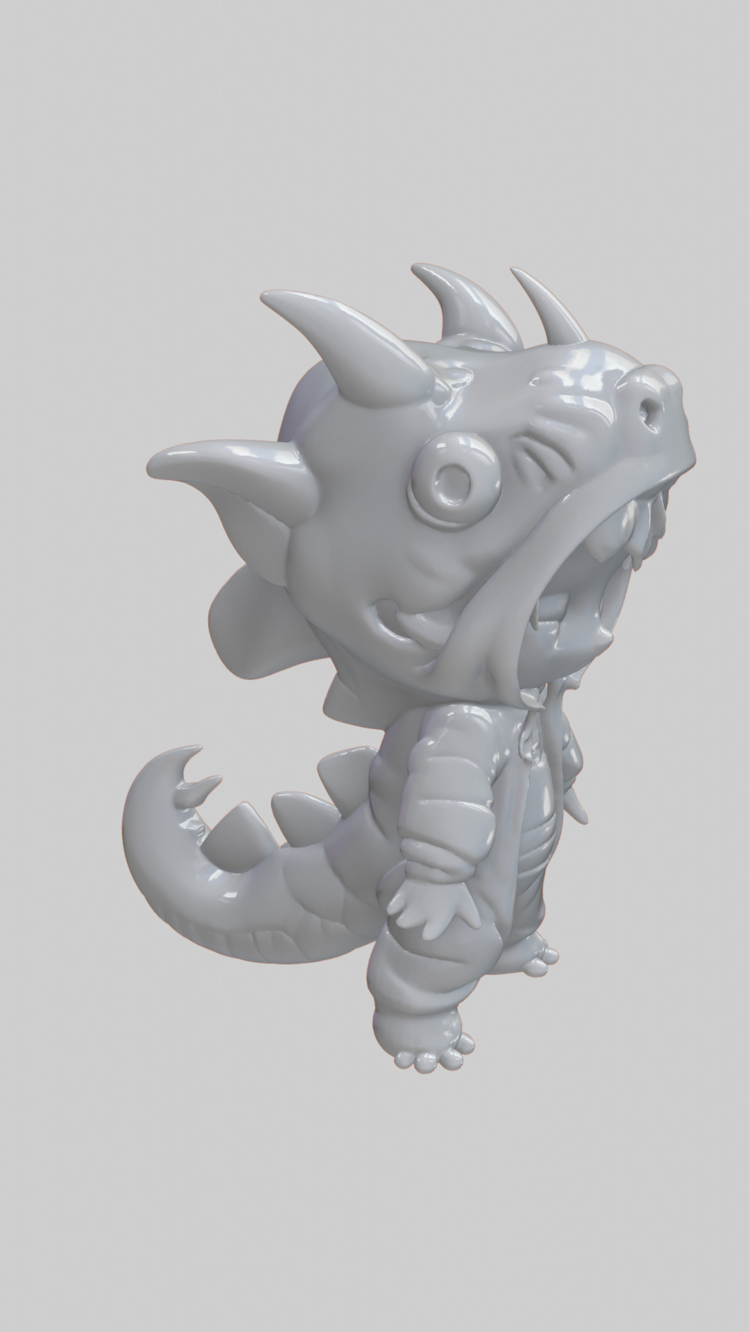  Dinosaur Boy 3D 3D print model_2