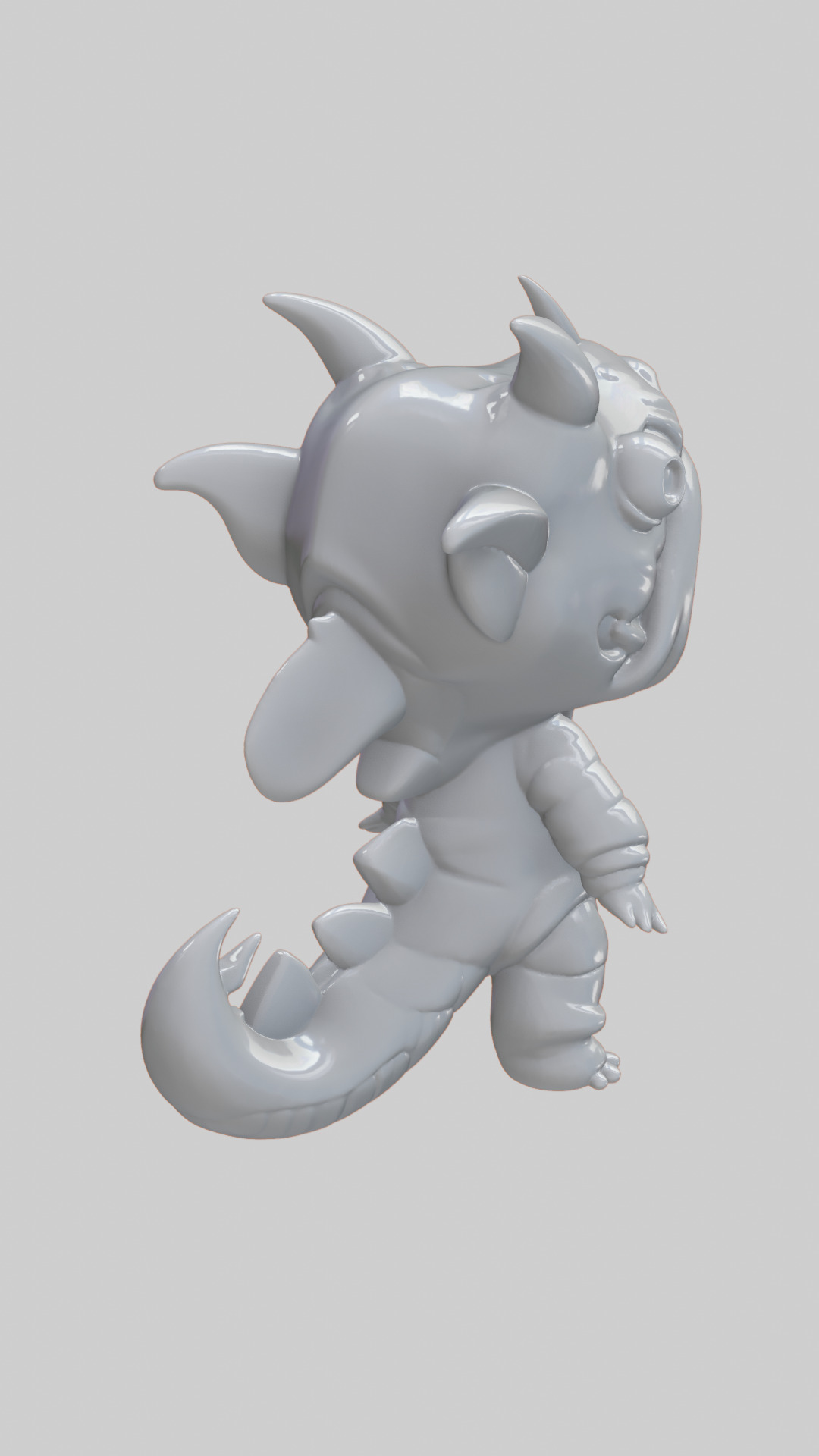  Dinosaur Boy 3D 3D print model_3