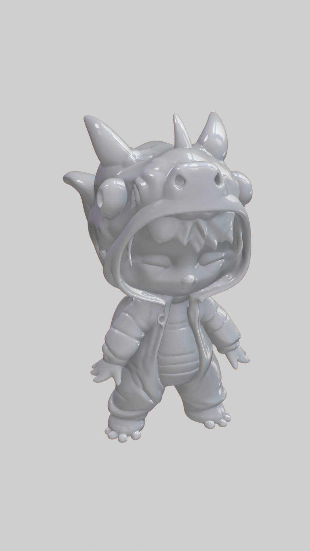  Dinosaur Boy 3D 3D print model_1