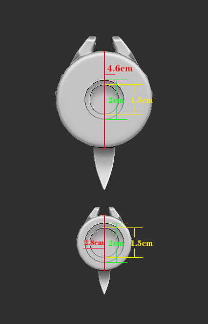 Printable Fang Tian Hua Ji 3D print model_4