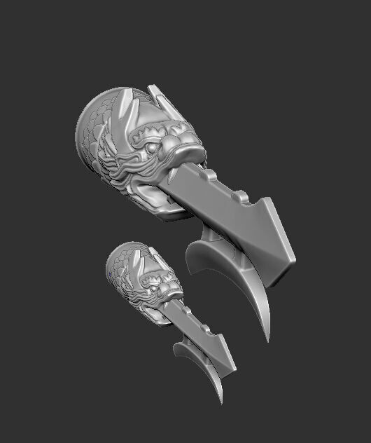 Printable Fang Tian Hua Ji 3D print model_2