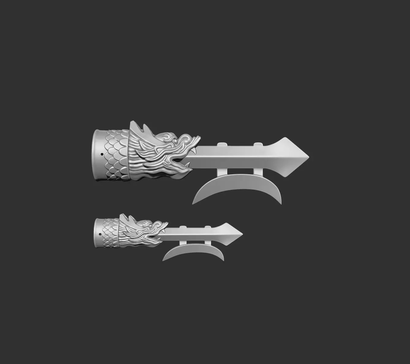 Printable Fang Tian Hua Ji 3D print model_0