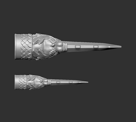 Printable Fang Tian Hua Ji 3D print model_3