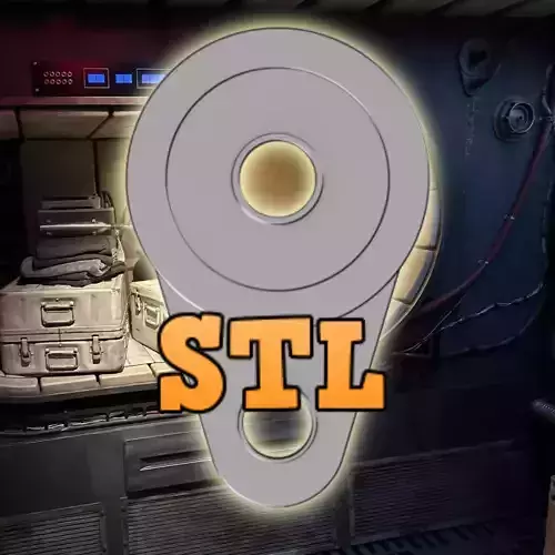 Smugglers Run Millennium Falcon Pipe Connector Greeblie Prop 3D print model