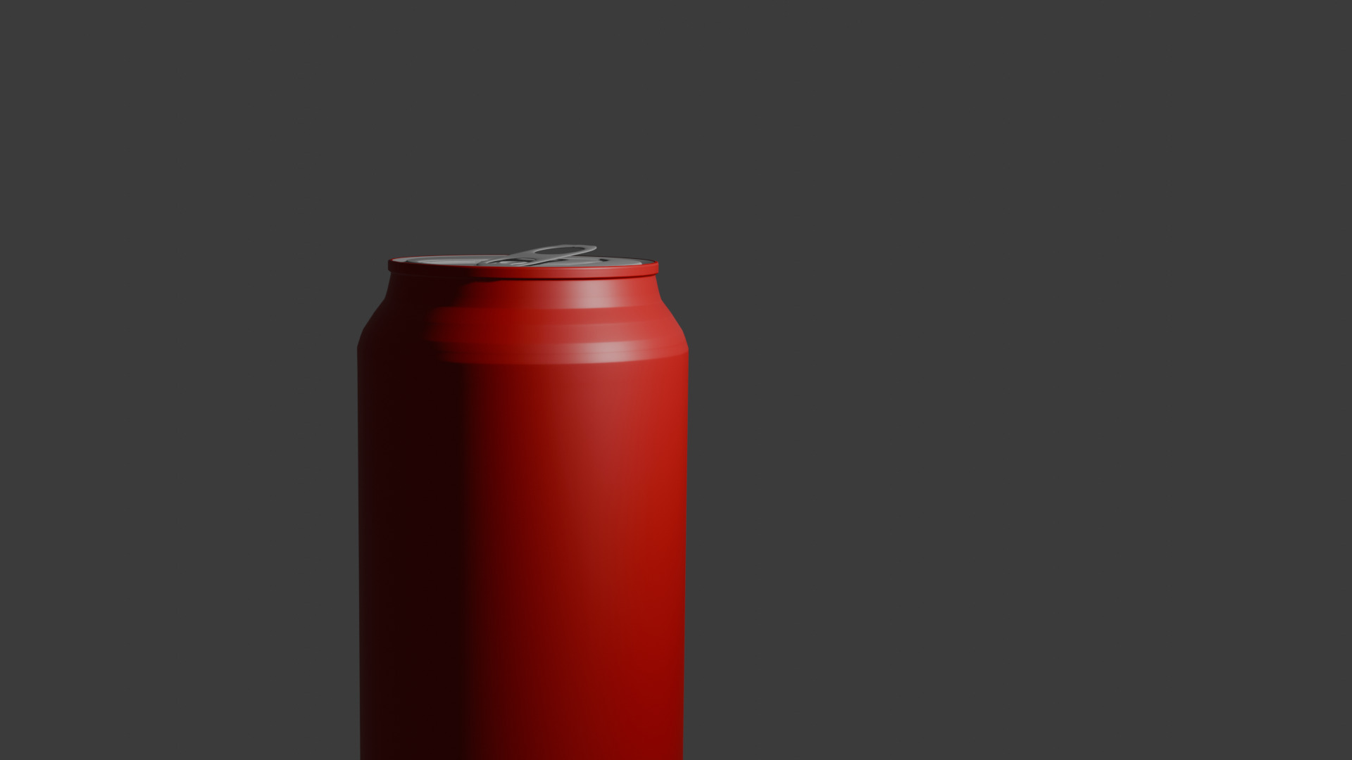 Aluminum can Low-poly 3D model_6