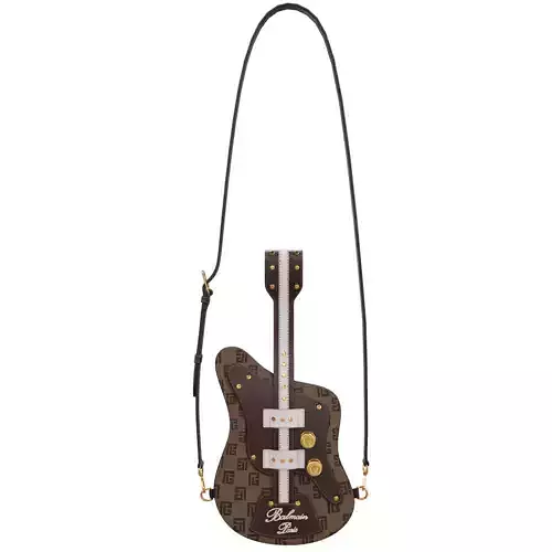 Guitar Monogram Canvas Clutch