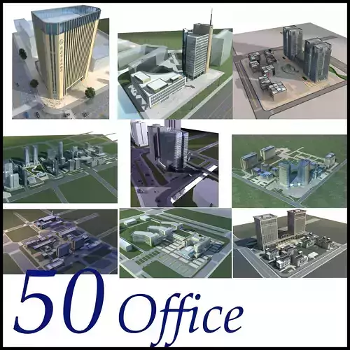 Office Building Collection 100 items Vol7