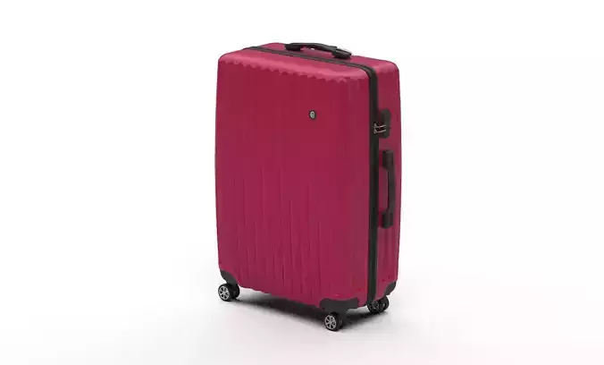 Pink Hard Shell Suitcase