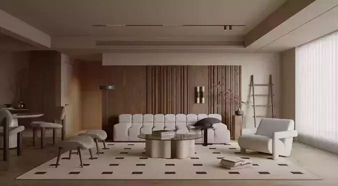 modern living room interior scenes 95