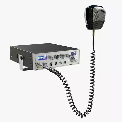 CB Radio with Microphone
