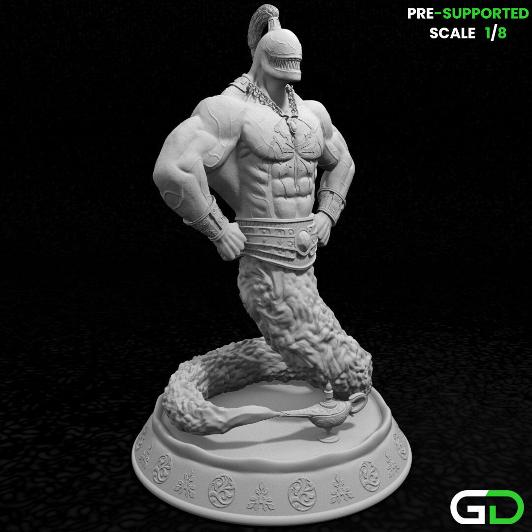 Genie the Venom 3D print model_4
