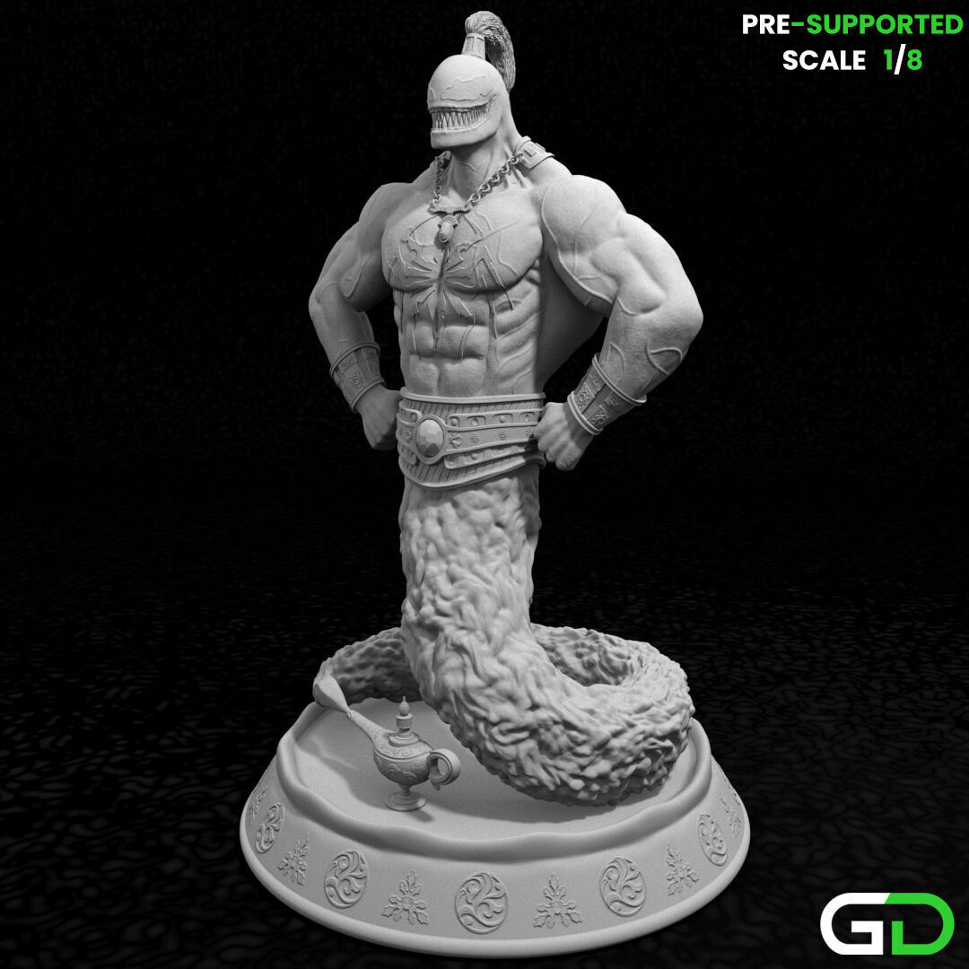 Genie the Venom 3D print model_3