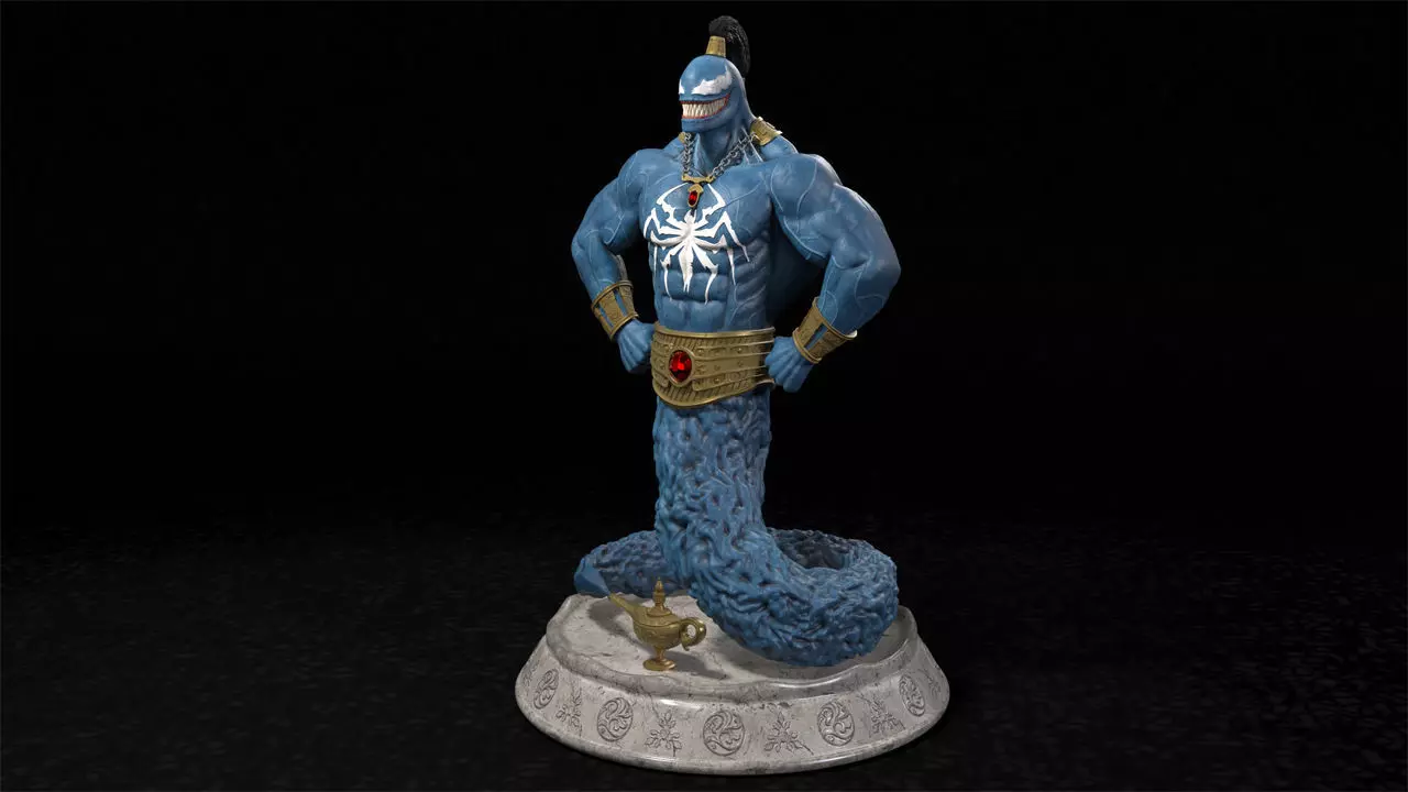 Genie the Venom 3D print model_0