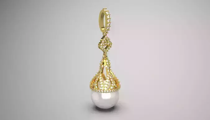 bride pearl jewelry pendant pp0041