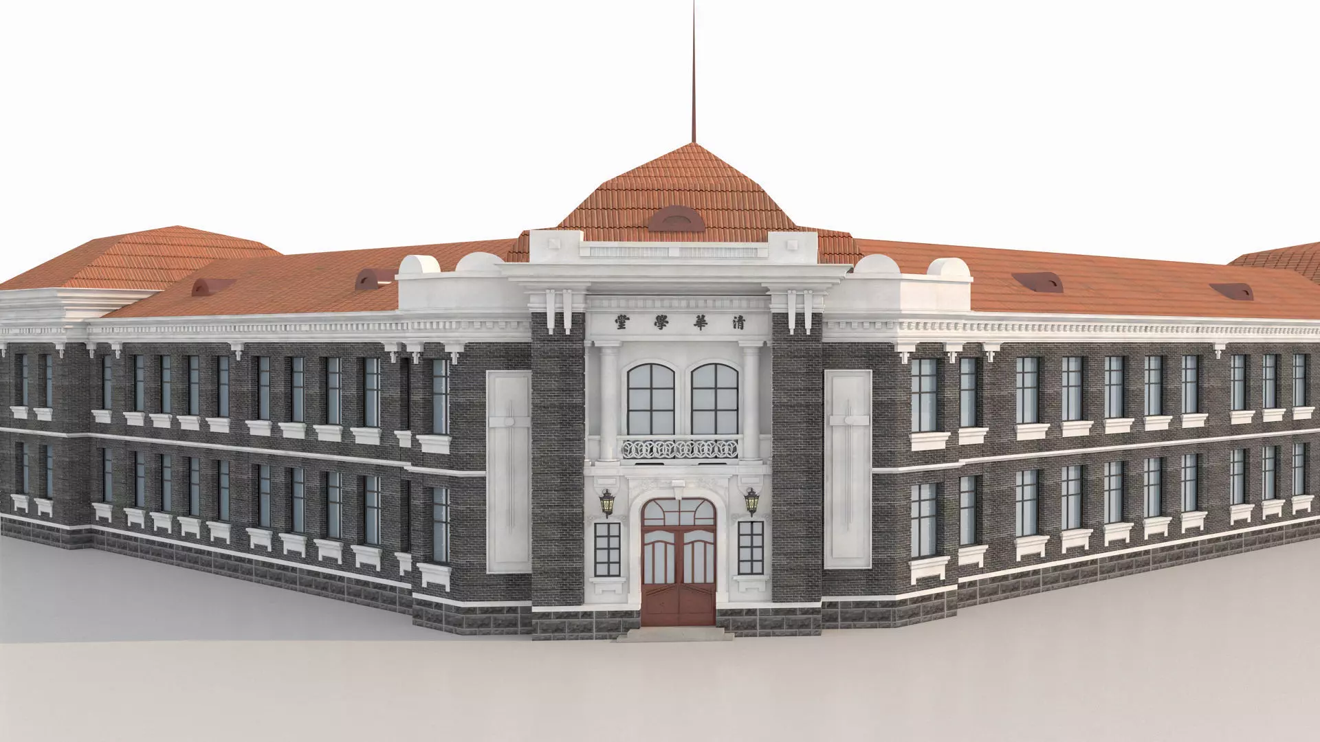 Tsinghua College 3D model