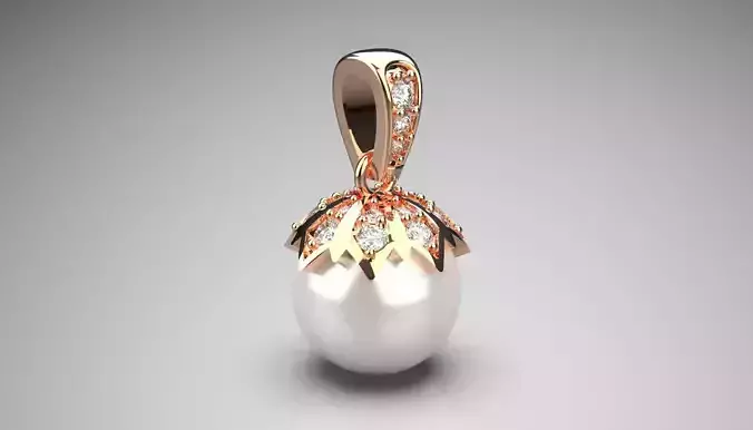 bride pearl jewelry pendant pp0039