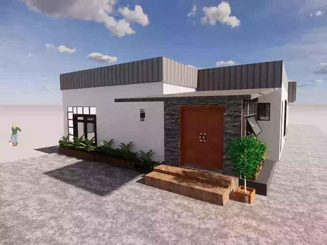 Exterior and interior Design  3D print model