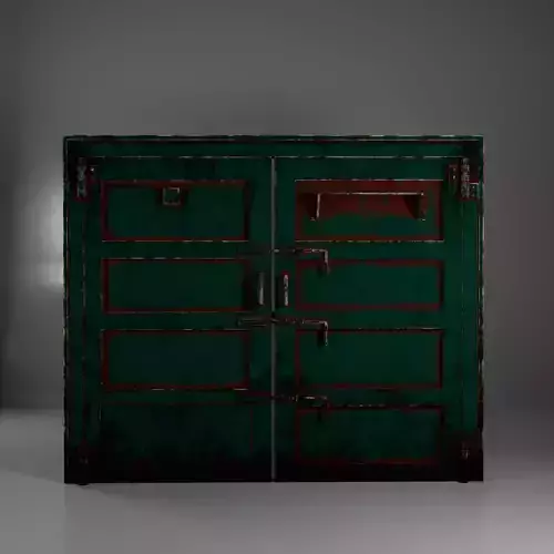 Photorealistic Door 3D Model  PBR Textured Maya 