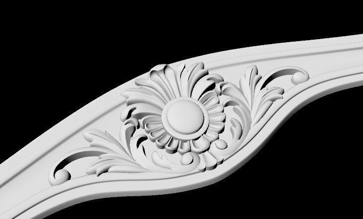 headboard 3D model_4