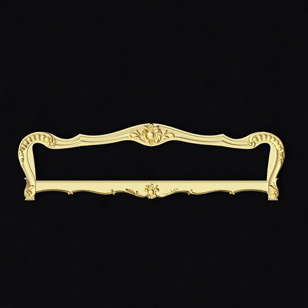 headboard 3D model_1