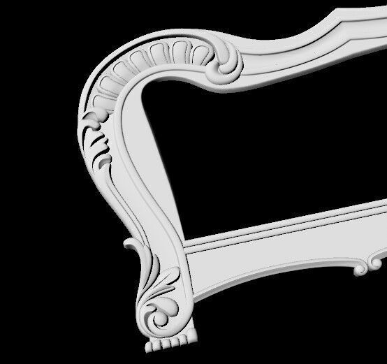 headboard 3D model_3