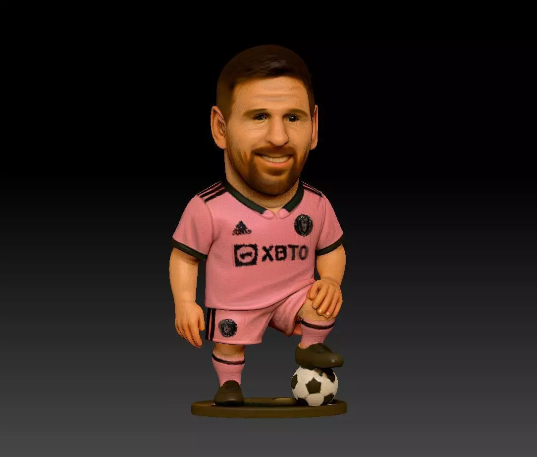 Lionel Messi print 3D print model 3D print model