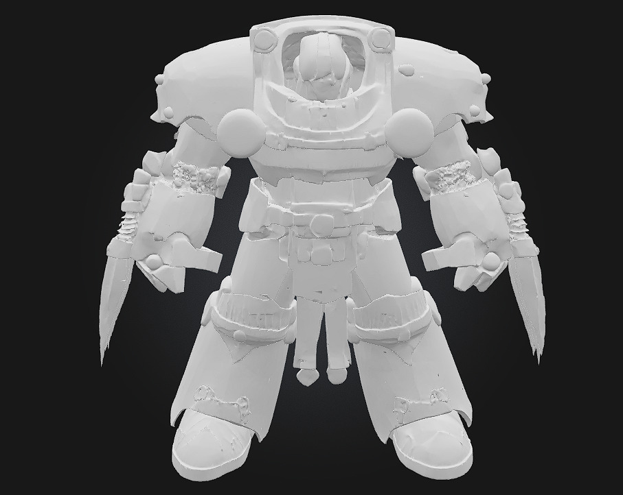 Combat Robot 3D Model 3D model_4