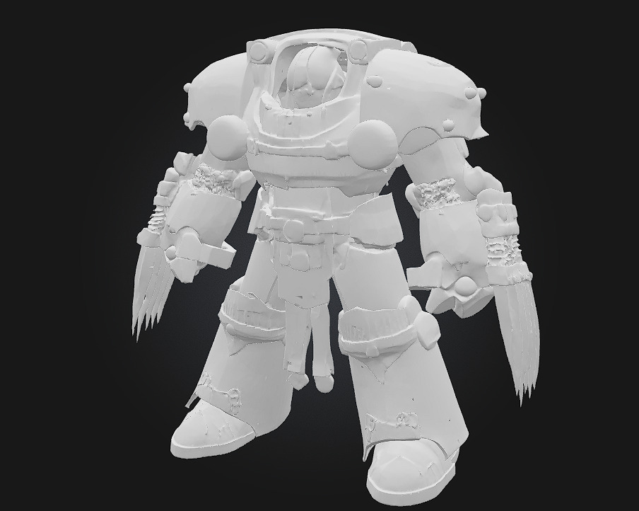 Combat Robot 3D Model 3D model_6