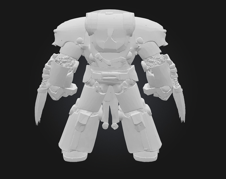 Combat Robot 3D Model 3D model_7