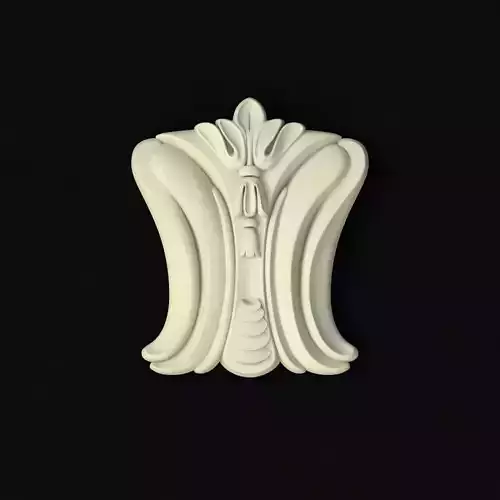 Central decor ornament for furniture