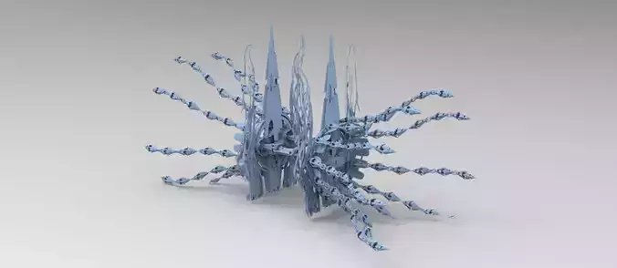 Sci fi squid gate particle accelerator
